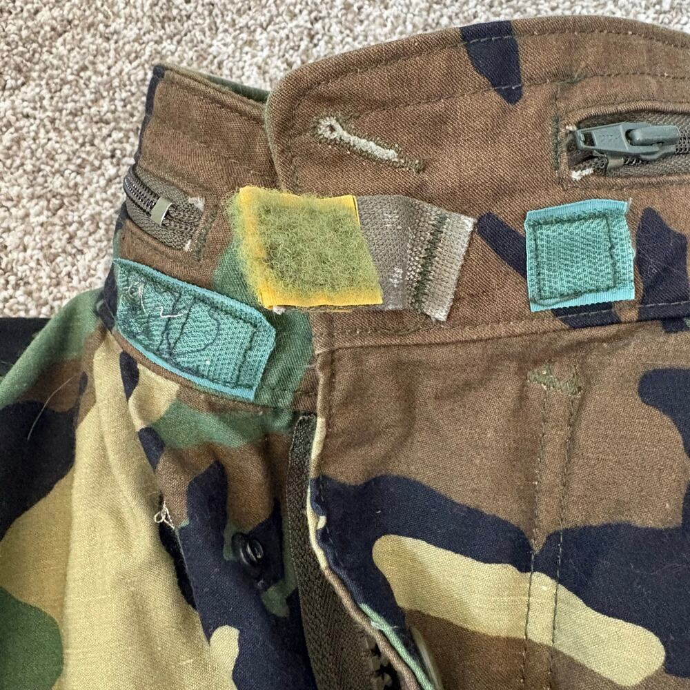 Vintage US Army M-65 Woodland Camo Field Jacket Original 1988 Liner Med Reg - Picture 16 of 16